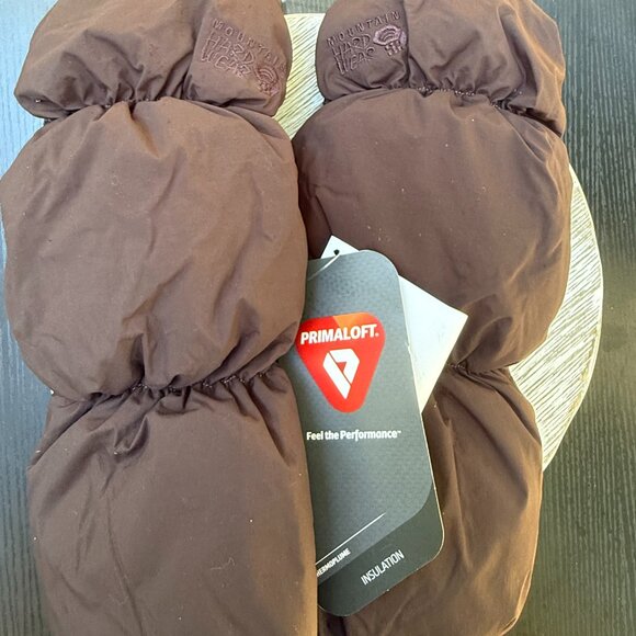 Mountain Hardwear Climb Life Outdoor Mitt Unisex Large Brown Waterproof Nylon - Picture 3 of 6